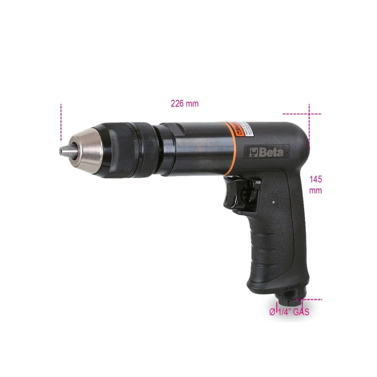 Beta Reversible Composite Air Drill 1.0–13 Mm - 1931CD13 - WEB-019310013 - Beta - Trade Counter Direct