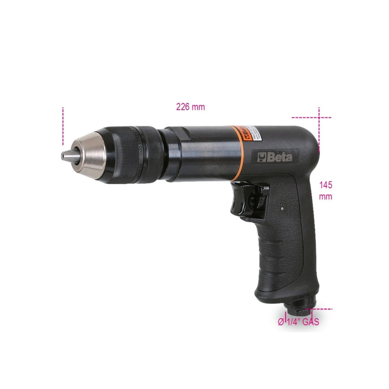 Beta Reversible Composite Air Drill 1.0–13 Mm - 1931CD13 - WEB-019310013 - Beta - Trade Counter Direct