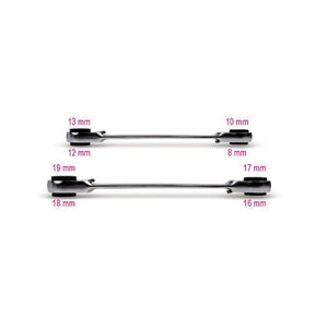 Beta Reversible Ratcheting Double - Ended Flat Bi - Hex Ring Wrench - 192 8 - 13 - WEB-001920008 - Beta - Trade Counter Direct