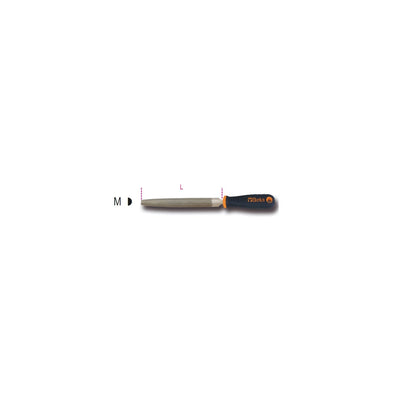 Beta Rough Half - Round Files With Handles - 1719BMD...M - 1719BMD12/M - WEB-017190328 - Beta - Trade Counter Direct