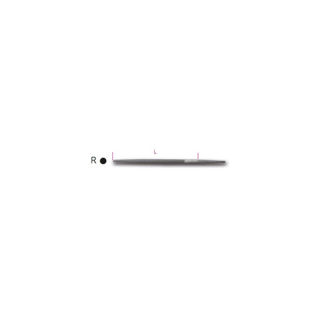 Beta Rough Round File 250 Mm Without Handle - 1718D...R - 1718D10/R - WEB-017180149 - Beta - Trade Counter Direct