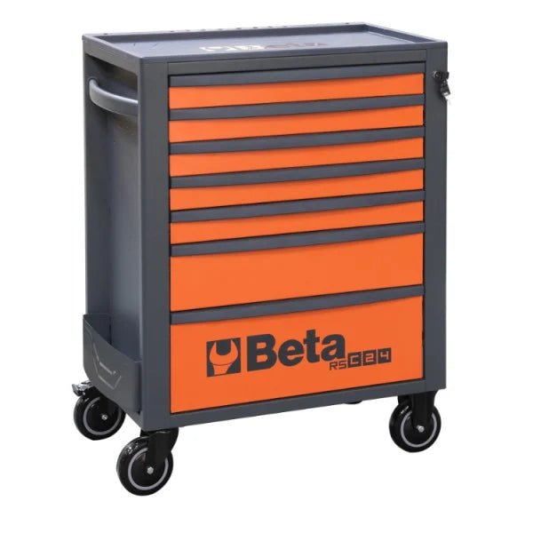 RSC24/7 – 7 Drawer (Exclusive Deal) / Orange (RAL 2011) & Grey Sides (RAL7016)