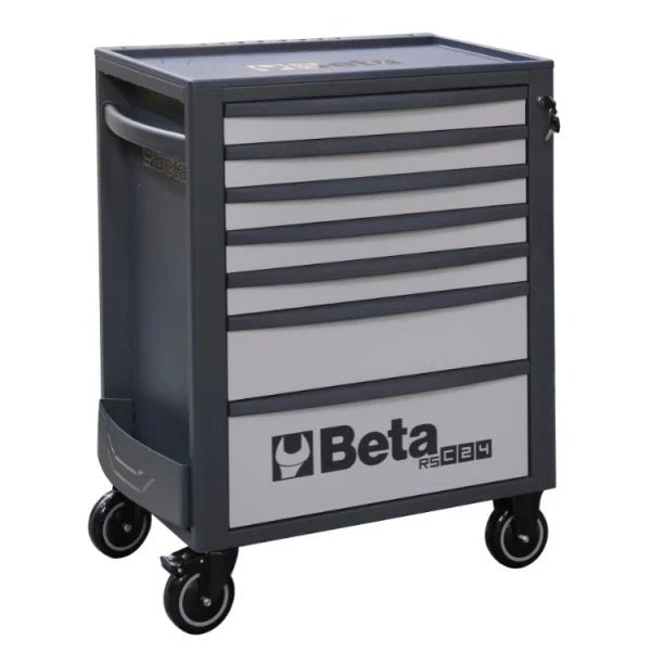 RSC24/7 – 7 Drawer (Exclusive Deal) / Light Grey (RAL 9006) & Grey Sides (RAL7016)