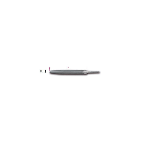 Beta Second - Cut Half - Round File 250 Mm Without Handle - 1718A...M - 1718A10/M - WEB-017180047 - Beta - Trade Counter Direct