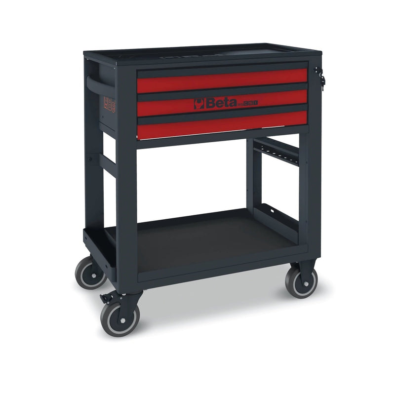 Beta Service Tool Trolley With 3 Drawers - RSC51 - RSC51 - RSC51 - R - WEB-051000303 - Beta - Trade Counter Direct