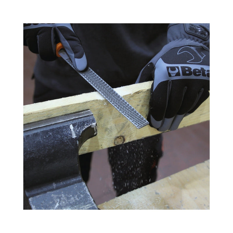 Beta Set Of 3 Second - Cut Rasps With Handles In Hanging Wallet - 1719BMR/B3 - WEB-017190358 - Beta - Trade Counter Direct