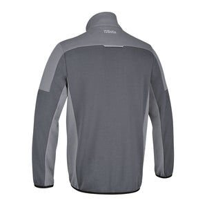 Beta Short - Zip Work Sweatshirt Anthracite/Light Grey Size L - 7643G - 7643G L - WEB-076430003 - Beta - Trade Counter Direct