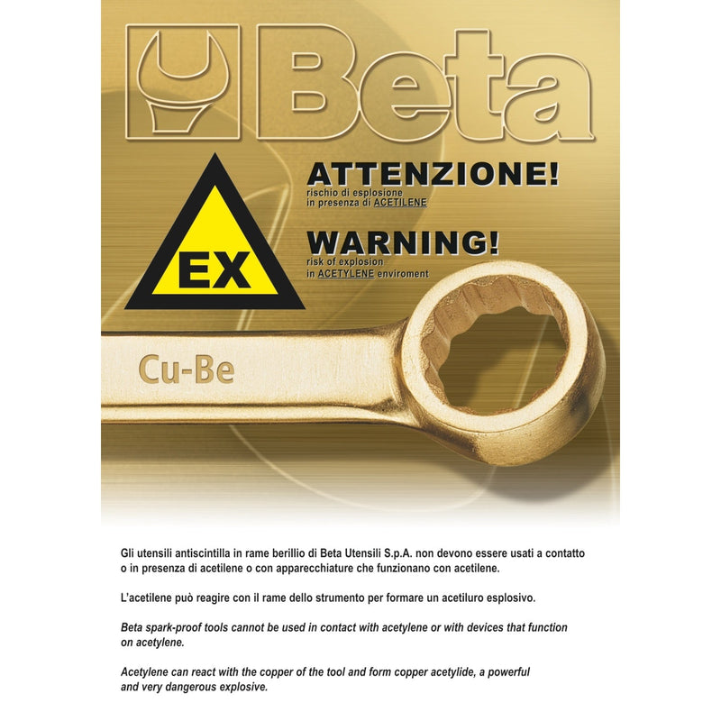 Beta Sparkproof Combination Wrench - 42BA 10 - WEB-000420810 - Beta - Trade Counter Direct