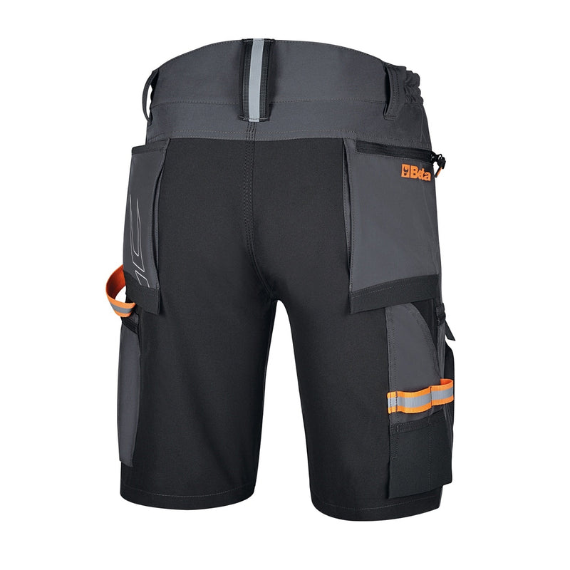 Beta Stretch Work Bermuda Shorts Multipocket Xs - 7571NG - 7571NG XS - WEB-075710000 - Beta - Trade Counter Direct