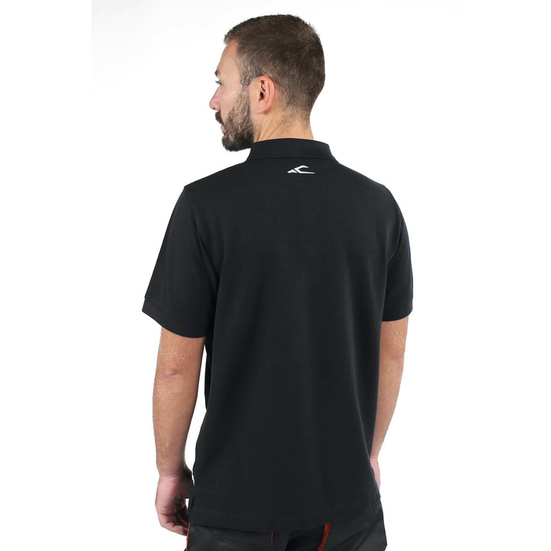 Beta Three - Button Piqué Cotton Work Polo Shirt - 7552N M - WEB-075520502 - Beta - Trade Counter Direct