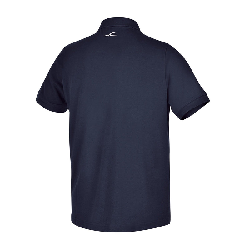 Beta Three - Button Piqué Cotton Work Polo Shirt Blue - 7552BL L - WEB-075520303 - Beta - Trade Counter Direct