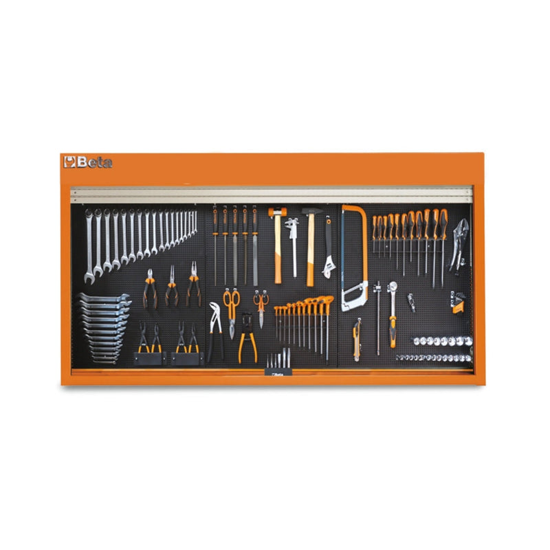 Beta Wall - Mount Panel Tool Holder With Lockable Aluminium Shutter - C57SP - C57SP - C57SP - O - WEB-057001020 - Beta - Trade Counter Direct