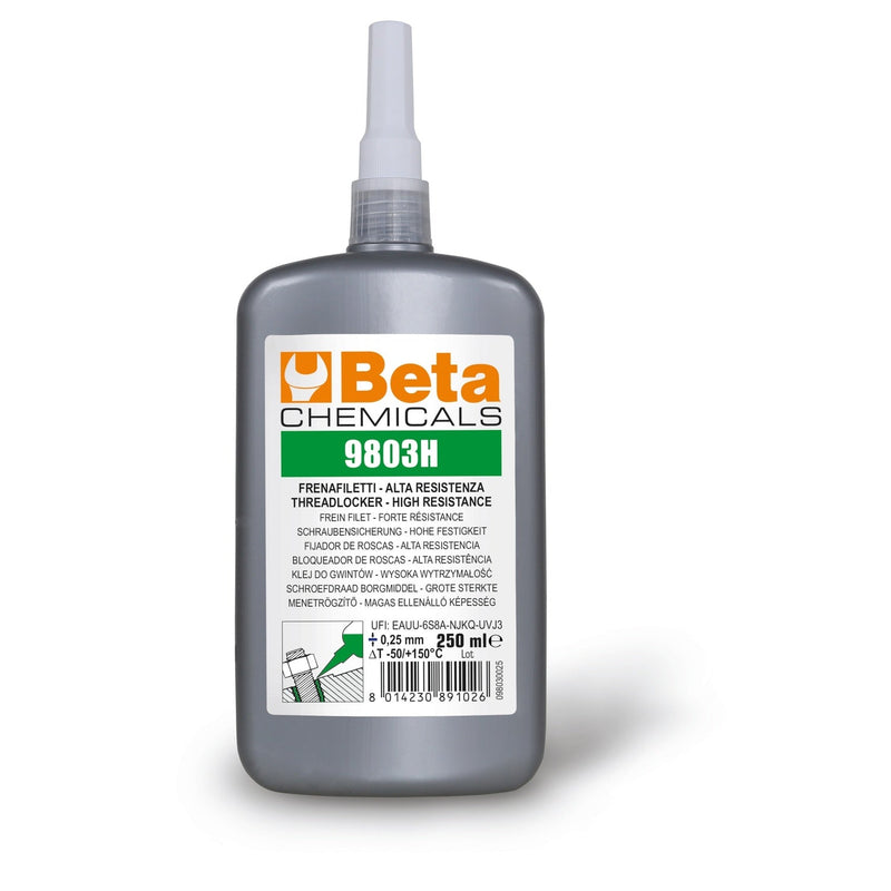 Betachemicals High Resistance Anaerobic Threadlocker 50 Ml - 9803H - 9803H 50 (1 - 2) - WEB-098030005 - BetaCHEMICALS - Trade Counter Direct