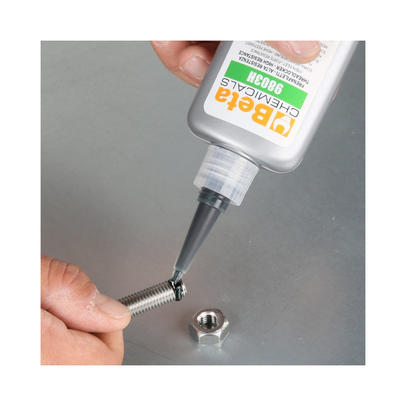 Betachemicals High Resistance Anaerobic Threadlocker 50 Ml - 9803H - 9803H 50 (1 - 2) - WEB-098030005 - BetaCHEMICALS - Trade Counter Direct
