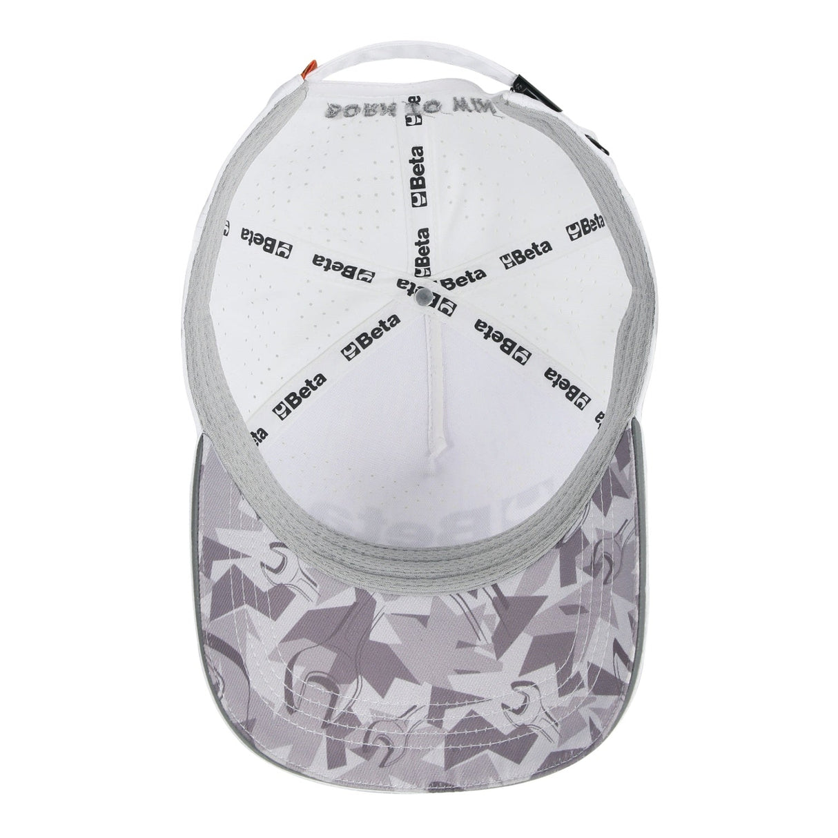 Betacollection Baseball Cap With Curved Visor White One Size - 9525WB - WEB-095251032 - BETACollection - Trade Counter Direct