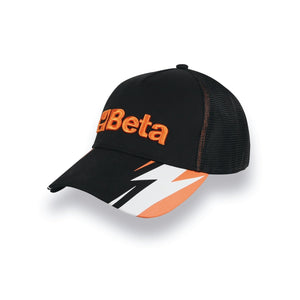 Betacollection Trucker Cap With Curved Visor Black - 9525TR - WEB-095250011 - BETACollection - Trade Counter Direct