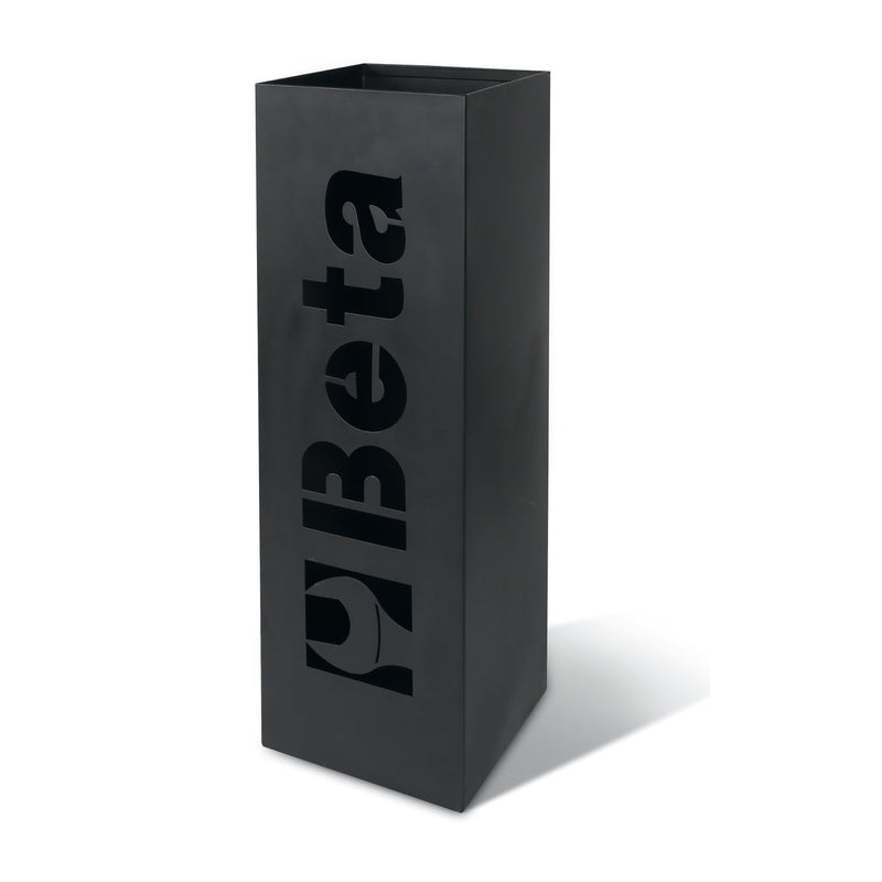 Betacollection Umbrella Stand Black Galvanized And Painted With Drip Tray - 9520P - WEB-095200100 - BETACollection - Trade Counter Direct