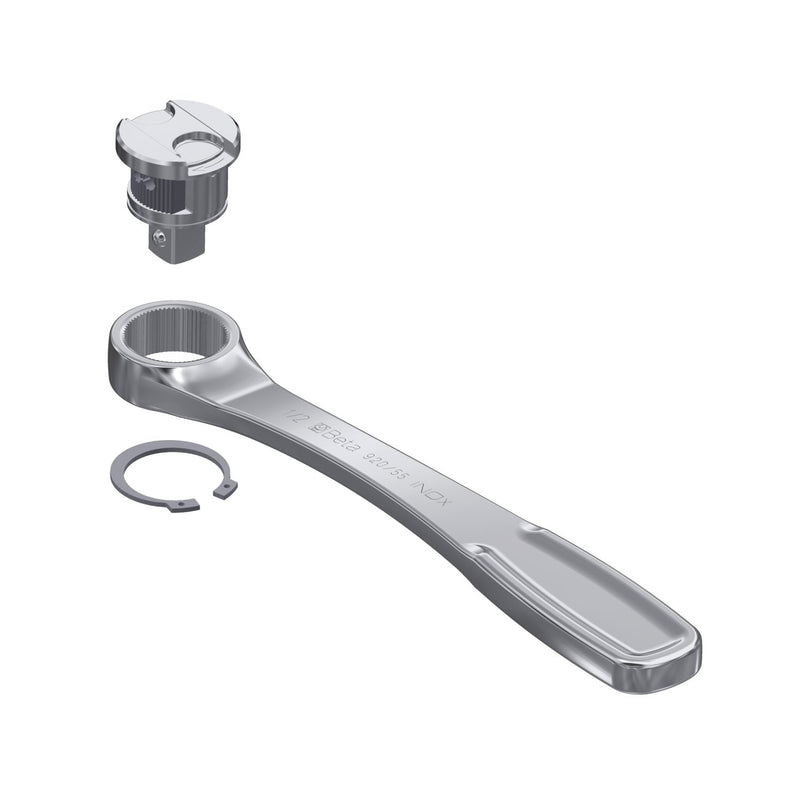 Betainox 1/2In Drive Reversible Stainless Steel Ratchet - 920/55INOX - 920/55 INOX - WEB-009203882 - BetaINOX - Trade Counter Direct