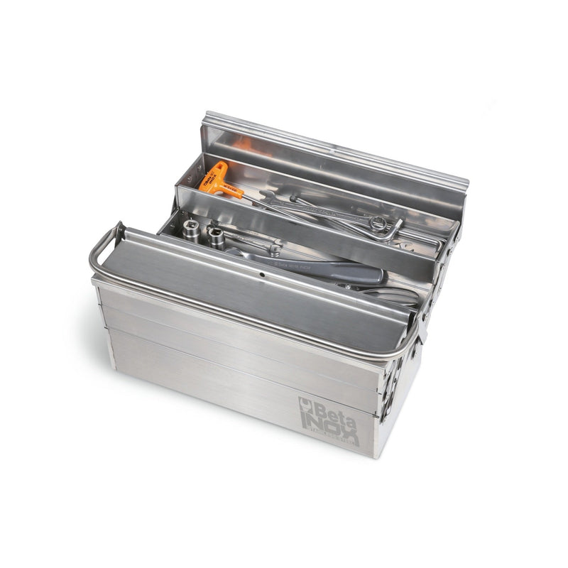 Betainox Five - Section Cantilever Tool Box In Aisi 304 Stainless Steel - C20TSS - WEB-021203001 - BetaINOX - Trade Counter Direct