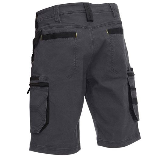 Bisley Workwear Flex & Move Stretch Cargo Shorts - Charcoal - UKSHC1330_BCCGR82 - Bisley Workwear UK - Trade Counter Direct