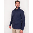 Bisley Workwear Flex & Move Stretch Shirt - Navy - UKS6146_BPCTS - Bisley Workwear UK - Trade Counter Direct