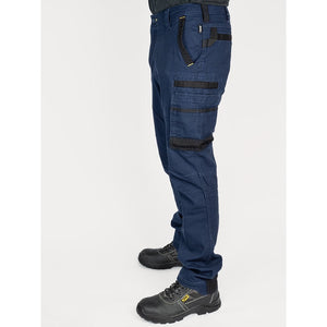 Bisley Workwear Flex & Move Stretch Utility Cargo Trousers - Navy - UKPC6331_BPCTR32 - Bisley Workwear UK - Trade Counter Direct