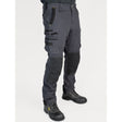Bisley Workwear Flex & Move Stretch Utility Cargo Trousers With Kevlar Knee Pads - Charcoal - UKPC6333_BCCGR82 - Bisley Workwear UK - Trade Counter Direct