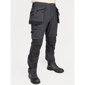 Bisley Workwear Flex & Move Stretch Utility Cargo Trousers with Tools Holster Pockets - Charcoal - UKPC6336_BCCGS87 - Bisley Workwear UK - Trade Counter Direct
