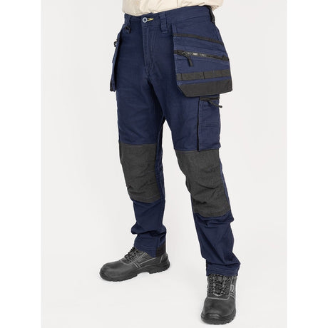 Bisley Workwear Flex & Move Stretch Utility Cargo Trousers with Tools Holster Pockets - Navy - UKPC6336_BPCTS34 - Bisley Workwear UK - Trade Counter Direct