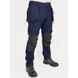 Bisley Workwear Flex & Move Stretch Utility Cargo Trousers with Tools Holster Pockets - Navy - UKPC6336_BPCTS34 - Bisley Workwear UK - Trade Counter Direct