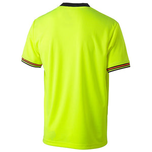 Bisley Workwear Hi - Vis Polyester Mesh Short Sleeve Tee - Yellow - UKK1220_BF51XS - Bisley Workwear UK - Trade Counter Direct