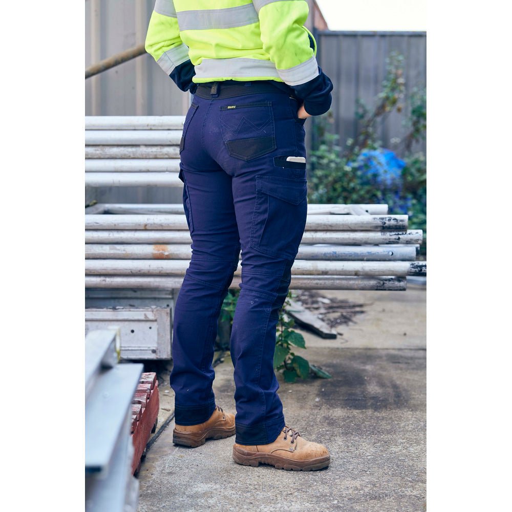Bisley Workwear Women's Flex and Move Cargo Trousers - Various Colours/Sizes - BPL6044_BBLK6 - Bisley Workwear UK - Trade Counter Direct