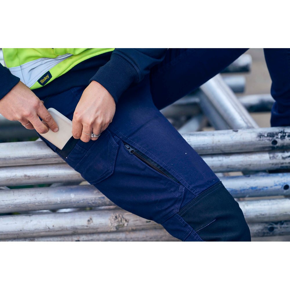 Bisley Workwear Women's Flex and Move Cargo Trousers - Various Colours/Sizes - BPL6044_BBLK6 - Bisley Workwear UK - Trade Counter Direct