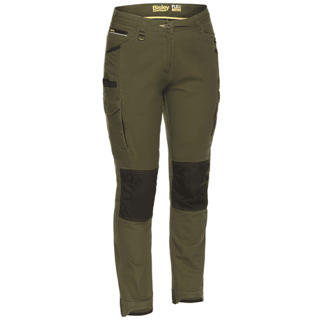 Bisley Workwear Women's Flex and Move Cargo Trousers - Various Colours/Sizes - BPL6044_BBLK6 - Bisley Workwear UK - Trade Counter Direct
