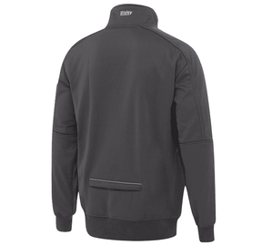 Bisley Workwear Work Fleece 1/4 Zip Front Pullover With Sherpa Lining - Charcoal - UKK6924_BCCGS - Bisley Workwear UK - Trade Counter Direct