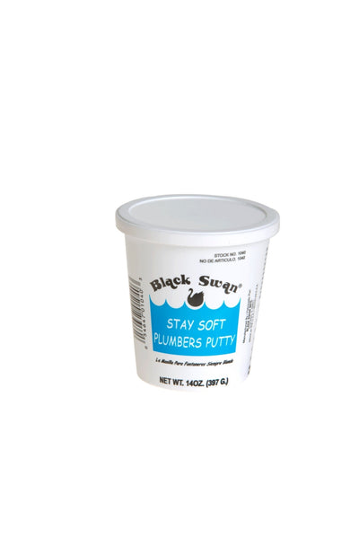 Black Swan 14oz Plumbers Putty - PUT1 - MV-PUT1 - Mark Vitow - Trade Counter Direct