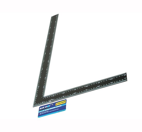 BlueSpot Tools Framing Square 24in x 16in - Roofing Square - B/S25701 - BlueSpot Tools - Trade Counter Direct
