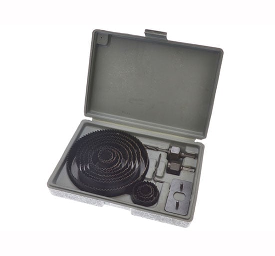 BlueSpot Tools Multi Holesaw Set 16 Piece 19 - 127mm - Holesaw Kit - B/S20509 - BlueSpot Tools - Trade Counter Direct