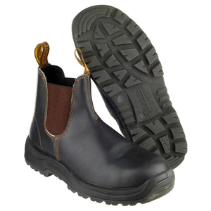 Blundstone 192 Industrial Safety Boot - Stout Brown (21016 - 33421) - 21016-33421-04 - Blundstone - Trade Counter Direct
