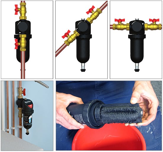 Boilermag Magnetic Central Heating Water Filter 22 or 28mm