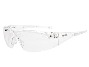Bolle Rush Safety Glasses - Clear - Safety Glasses - BOLRUSHPSI - Bolle - Trade Counter Direct