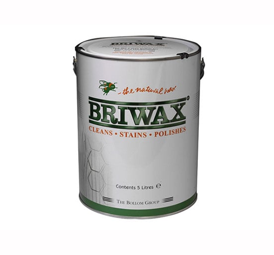 Briwax Wax Polish 5 Litre Tins - Dark Oak - BRWWPDO5 - Briwax - Trade Counter Direct