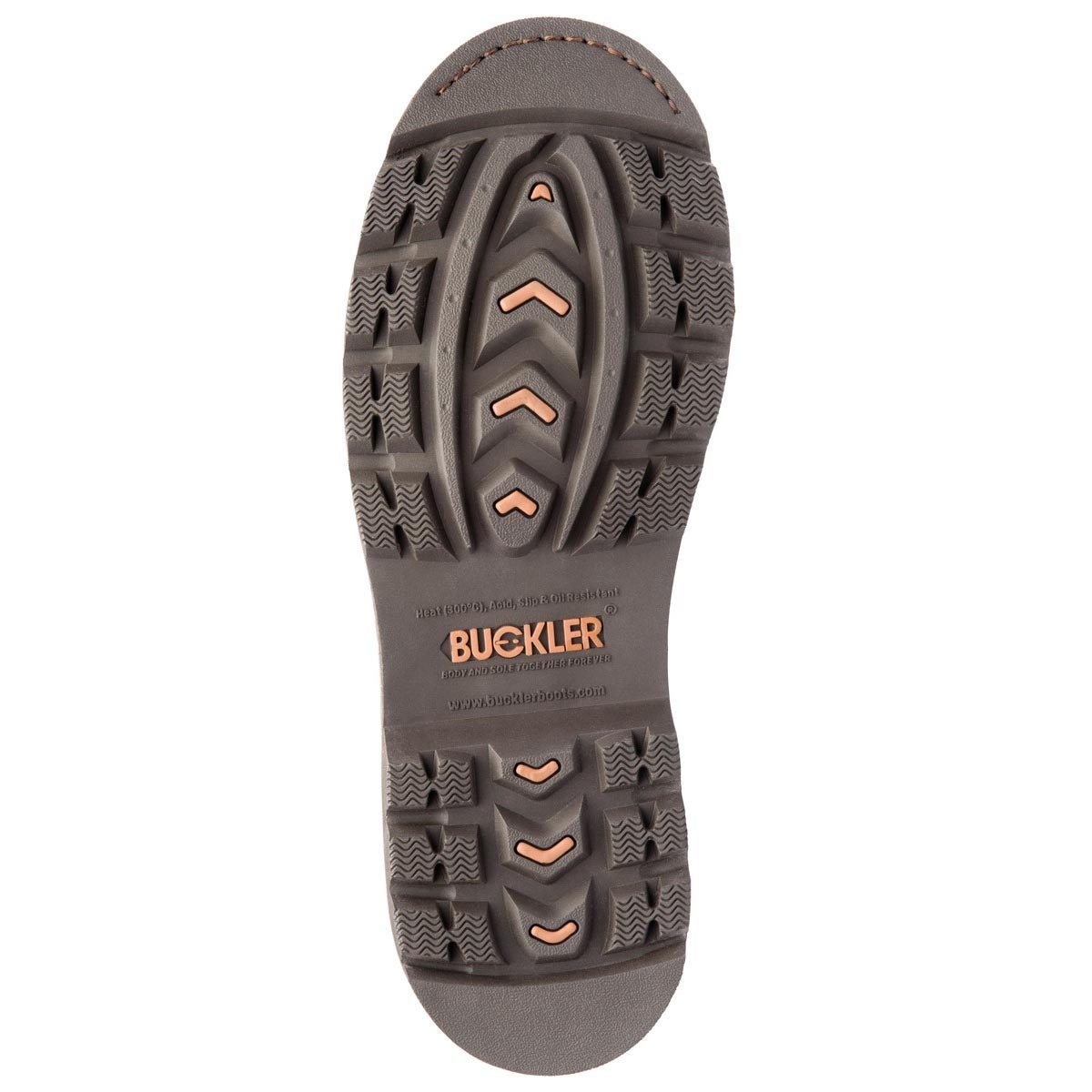 Buckbootz B1150 Brown Chocolate Oil Buckflex Safety Dealer Boot - B1150SM-06 - Buckbootz - Trade Counter Direct