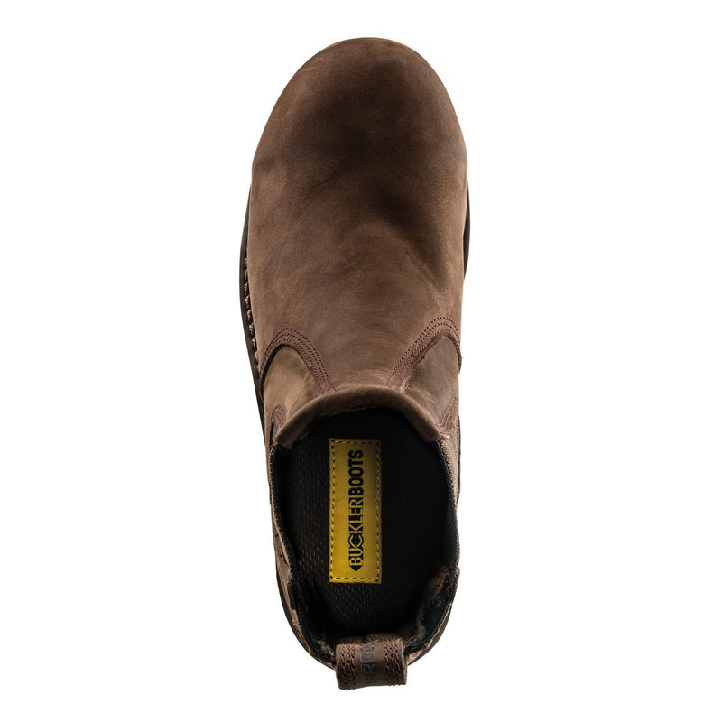 Buckbootz B1150 MAX Goodyear-Welted Safety Dealer Boots – Chocolate Oil – product image 4