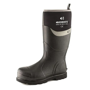 BuckBootz BBZ6000 Insulated Safety Wellington Boots - Protection Redefined