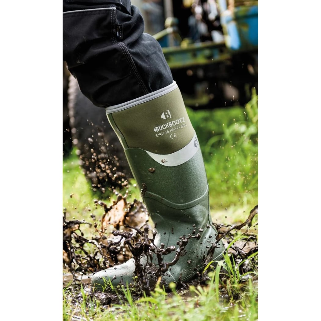 BuckBootz BBZ6000 Insulated Safety Wellington Boots - Protection Redefined