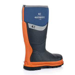 Buckbootz BBZ6000 Insulated Safety Wellington Boots - BBZ6000BL-07 - Buckbootz - Trade Counter Direct