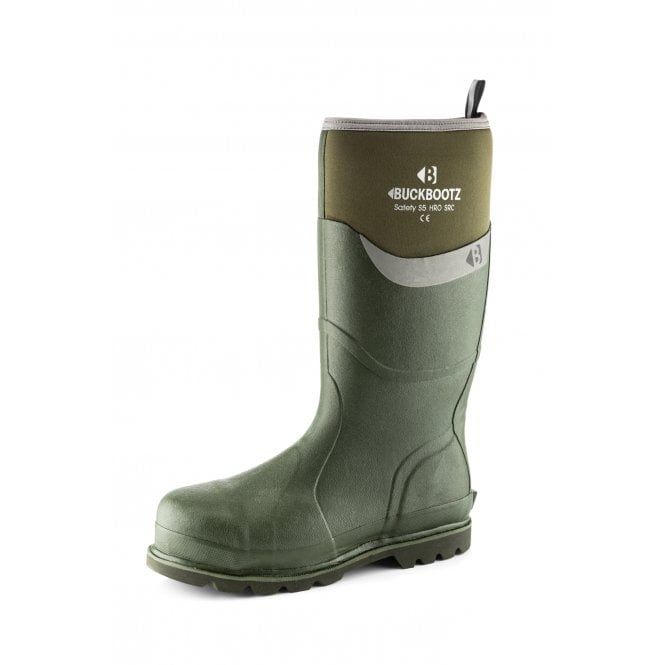 Buckbootz BBZ6000 Insulated Safety Wellington Boots - BBZ6000BL-07 - Buckbootz - Trade Counter Direct