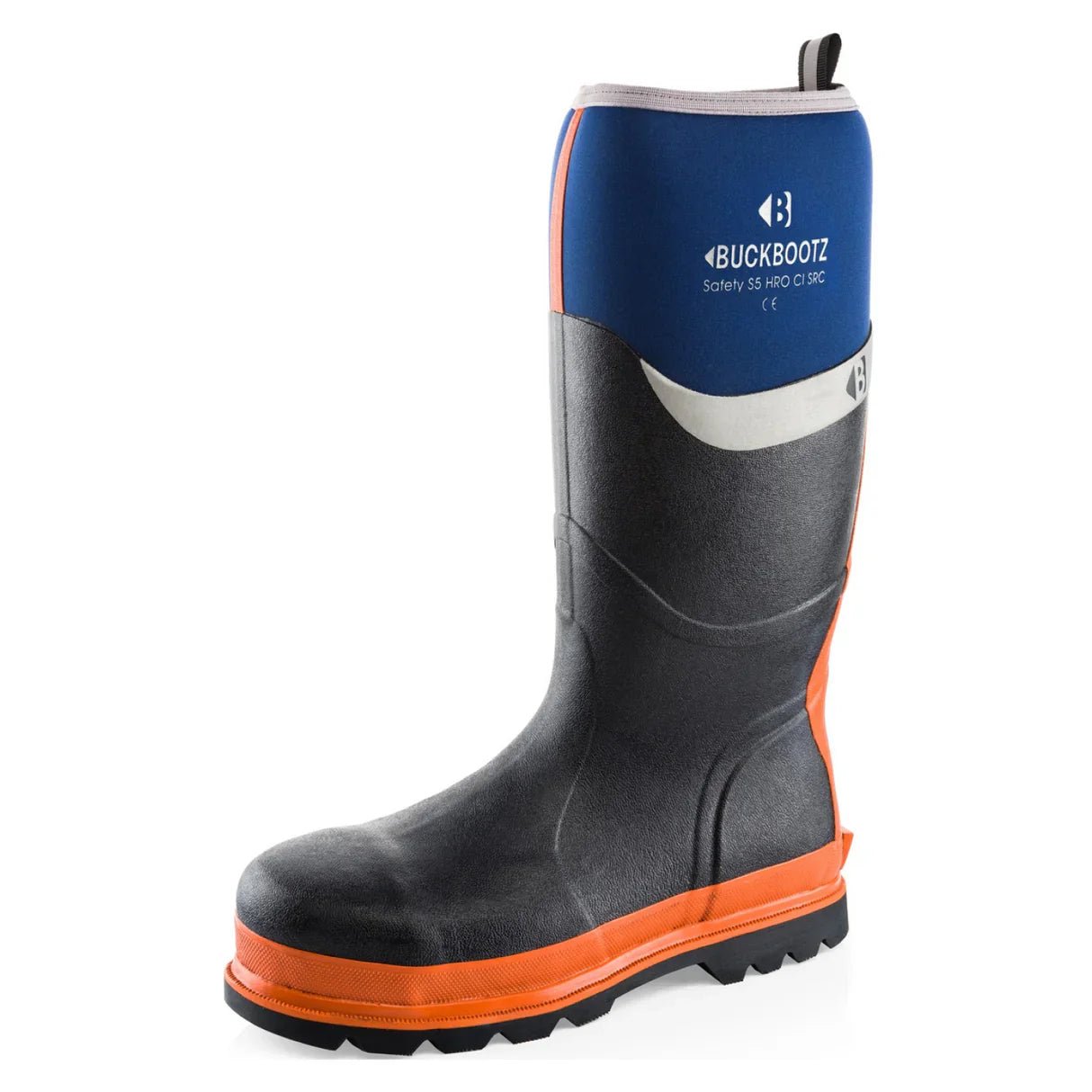 Buckbootz BBZ6000 Insulated Safety Wellington Boots - BBZ6000BL-07 - Buckbootz - Trade Counter Direct