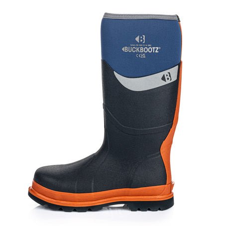 Buckbootz BBZ6000 Insulated Safety Wellington Boots - BBZ6000BL-07 - Buckbootz - Trade Counter Direct